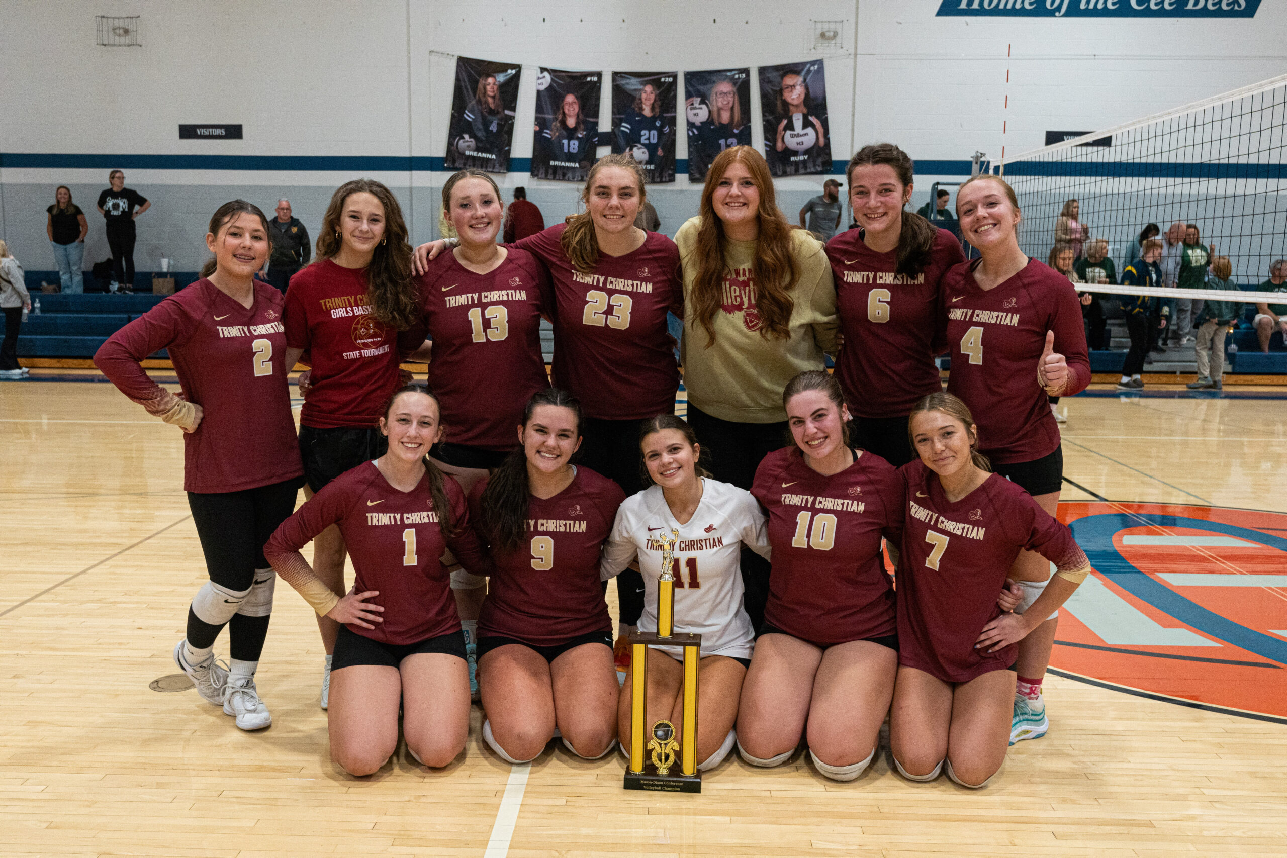 Trinity Christian captures second-straight Mason Dixon conference volleyball tournament title